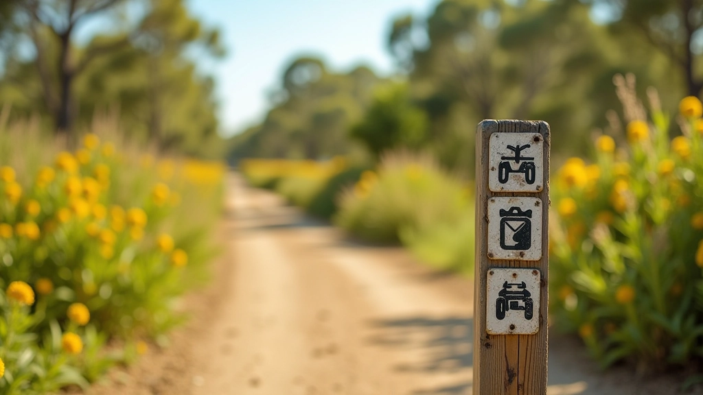 Detalle del sendero mostrando la calidad y condiciones de los caminos que documentamos